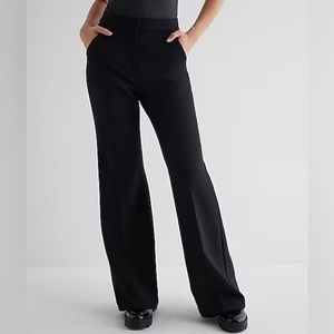 Express Super High Rise Flare Pants